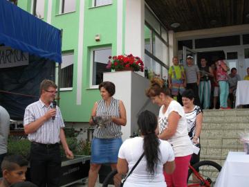 Žrebovanie tomboly 1. ceny horský bicykel Žrebovanie tomboly 1. ceny horský bicykel